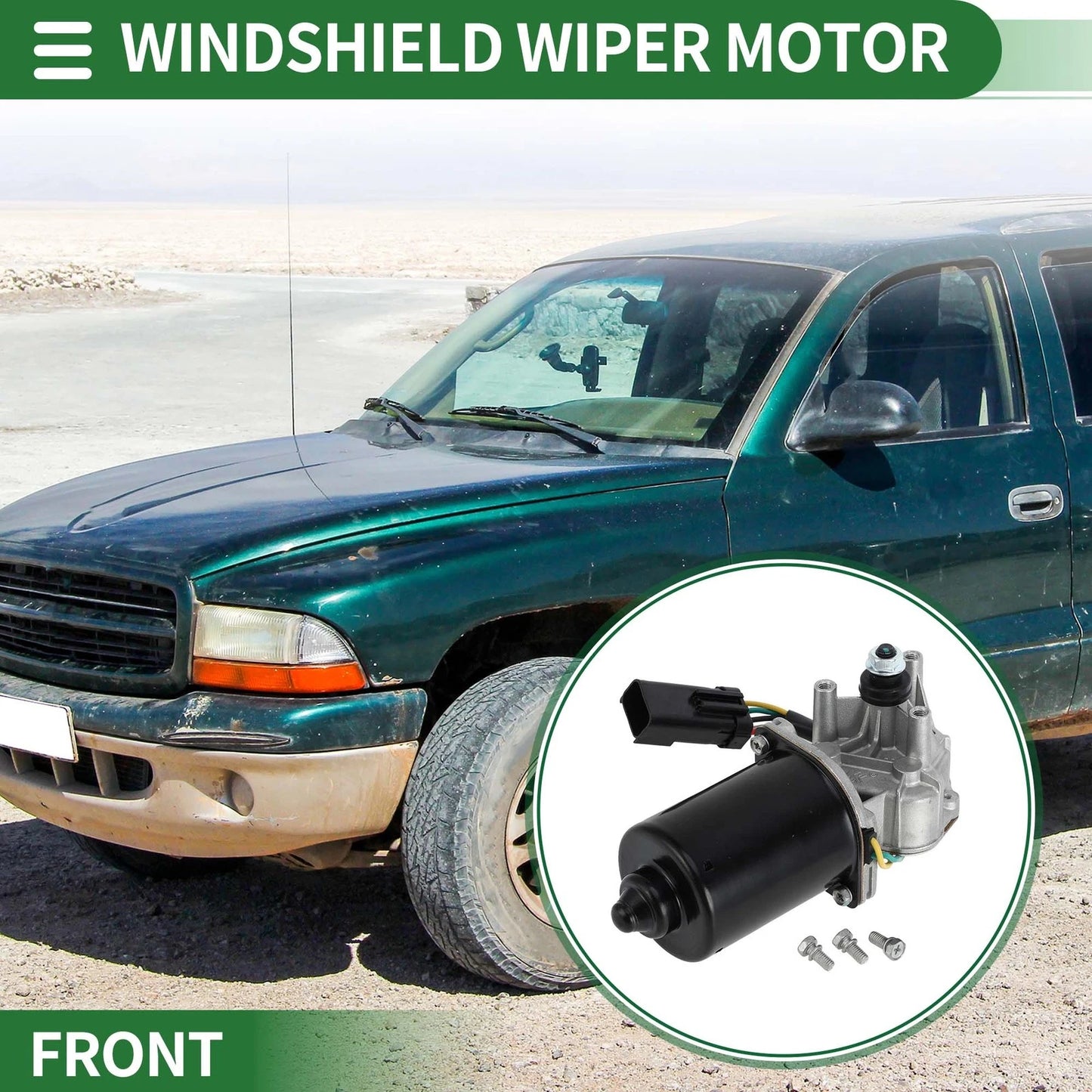 Front Windshield Wiper Motor for Dodge Dakota (1997–2010) No. 55154863/55154863AB