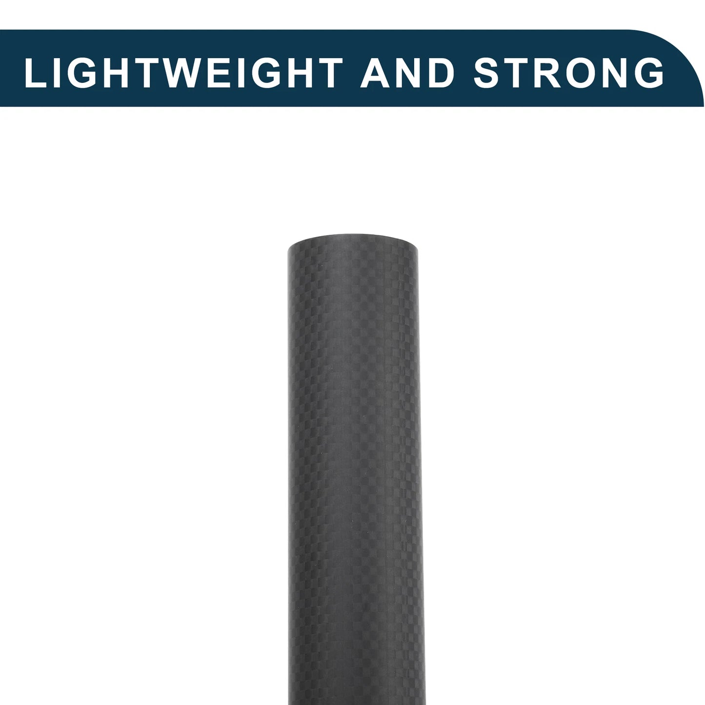 Bike Seat Post 34.9mm for Universal Fit (34.9x600mm) Matte Black Carbon Fiber
