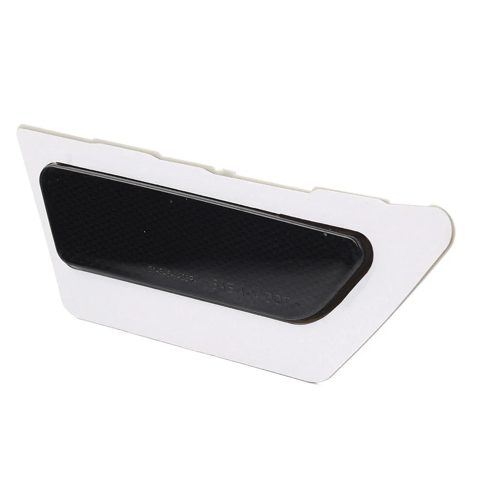 Front Bumper Reflector Side Marker Light Black for Audi A4 (2017-2019)