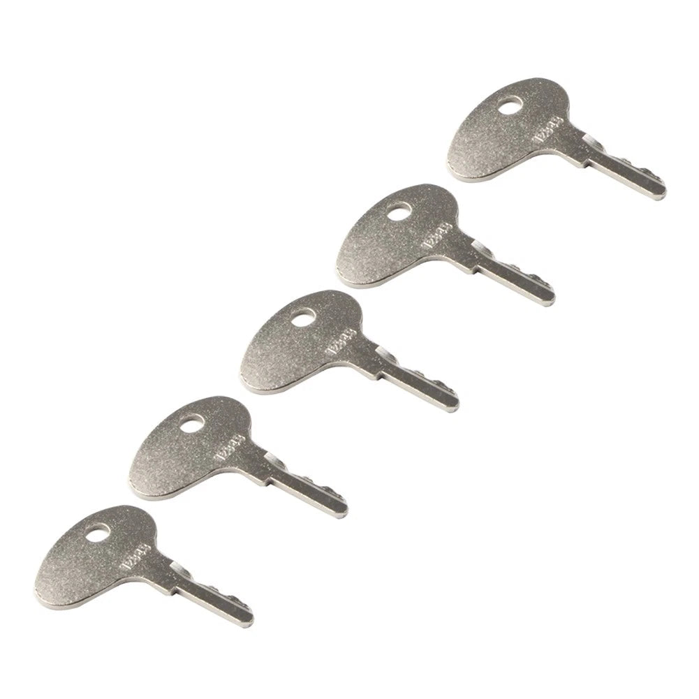 Set of 5 Ignition Keys for Mitsubishi BD2 Dozers (#12343, 912-0514920, 123243)