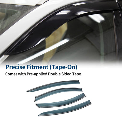 Car Window Deflectors for Chevrolet Cruze Side Window Vent Visors (2015-2019)