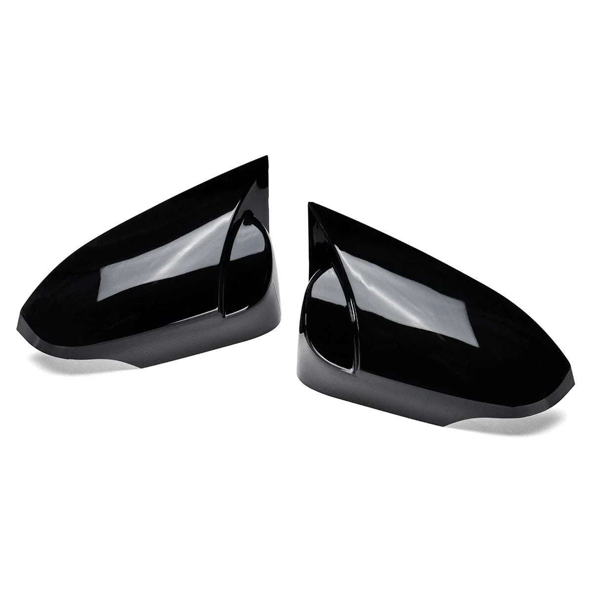 LH+RH Black Rear View Mirror Cap Cover for Toyota C-HR (2017–21)