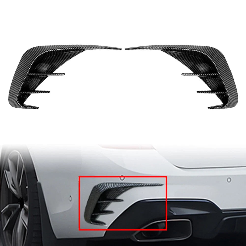 Rear Bumper Side Air Vent Spoiler for BMW 3 Series G20 G21 M Sport (2018-2022)