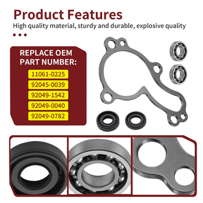 Water Pump Rebuild Kit for Kawasaki KLX450R KX450F (2006–2019)