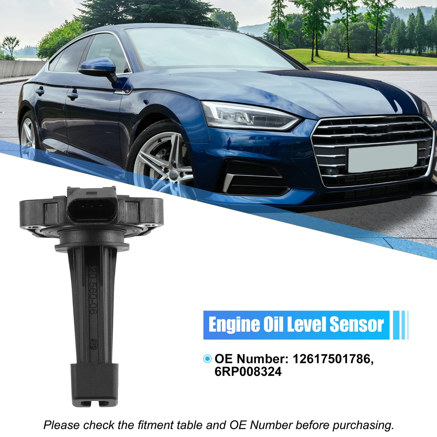 Oil Level Sensor for BMW X1 SDrive28i XDrive28i (2013–2015) 12617501786