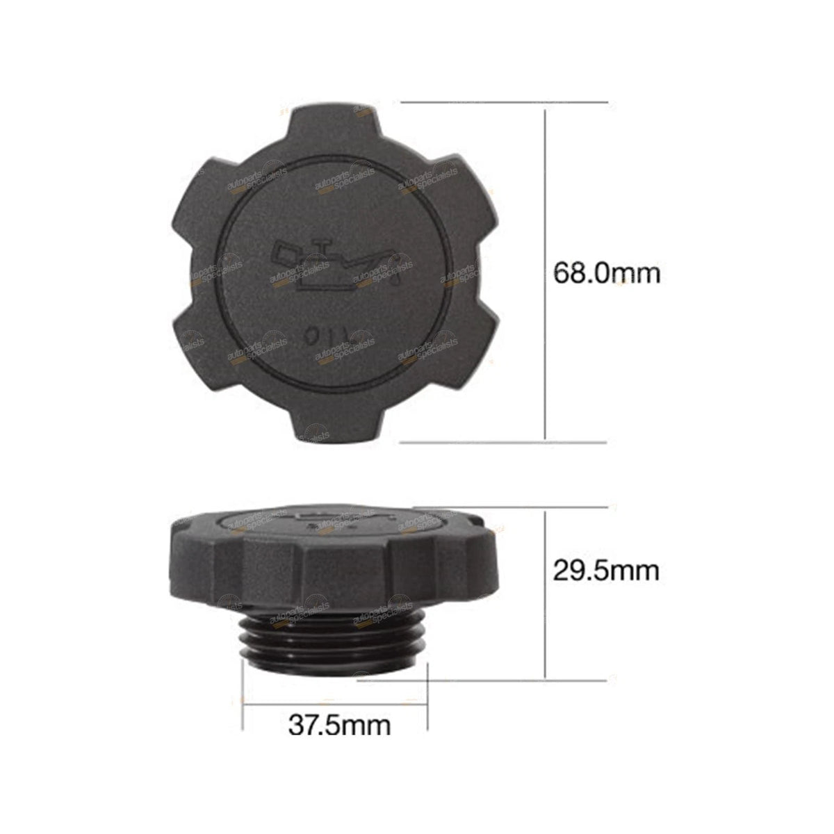Oil Filler Cap for Landcruiser BJ74 (1985–1990)