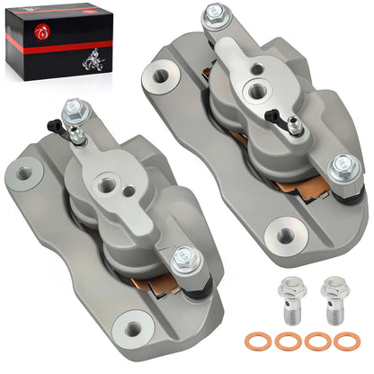 Set of 2 Front Brake Calipers with Pads for Yamaha YXZ1000R (2016–2024)