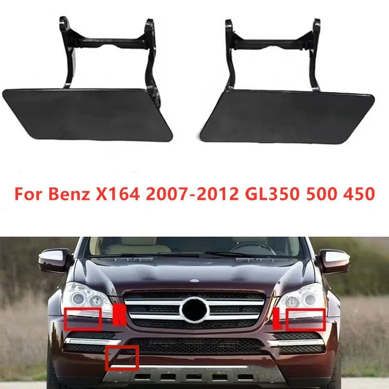 Headlight Washer Nozzle Tow Cover Cap for Benz X164 GL350 450 (2007–2012)