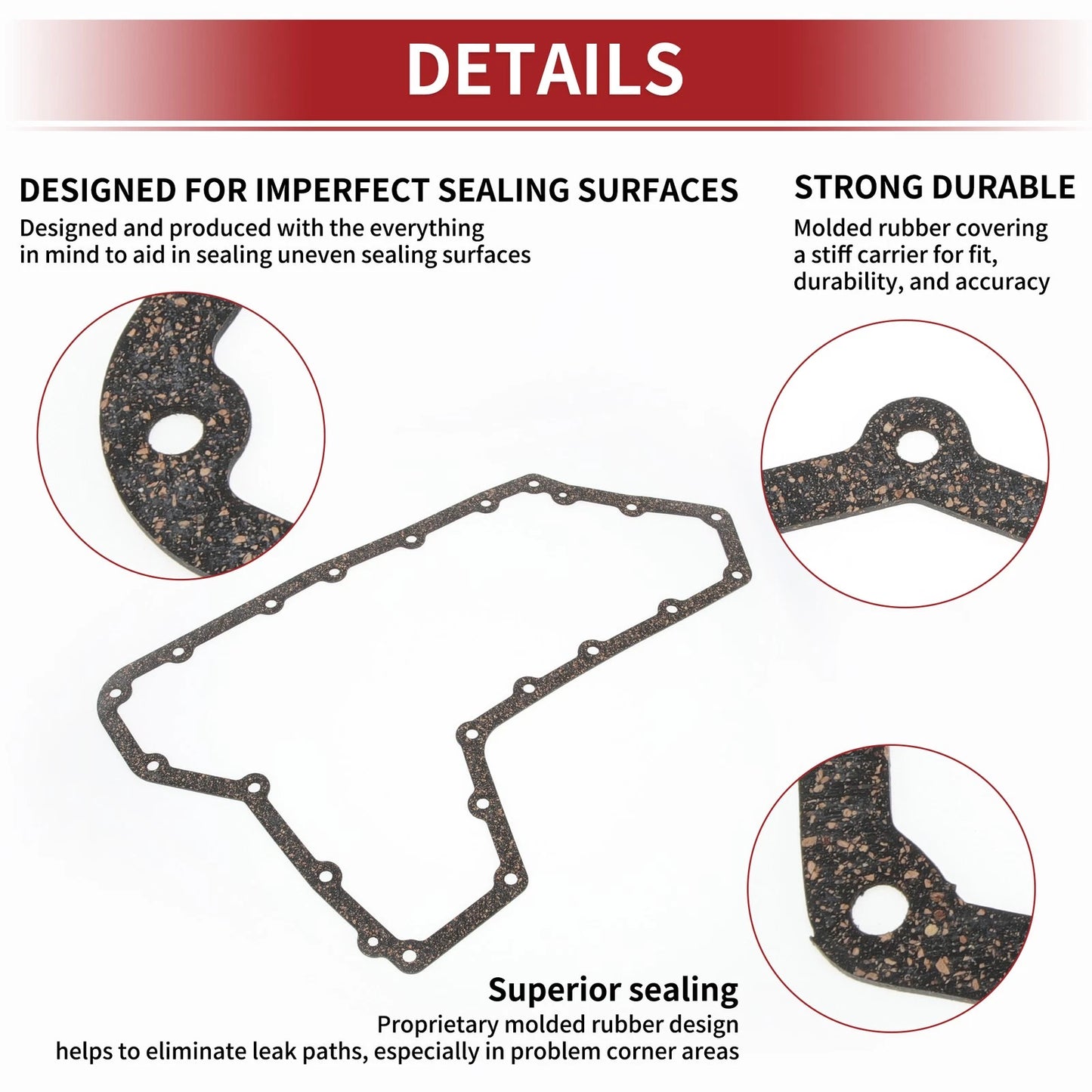 Oil Pan Gasket for Nissan Altima (2007–2012), Maxima (2007–2014) No.313971XE0A