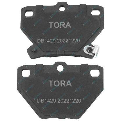 Rear Ceramic Brake Pad Set for Toyota Celica ZZT231R 1999-2005 4cyl 1.8L 2ZZ-GE