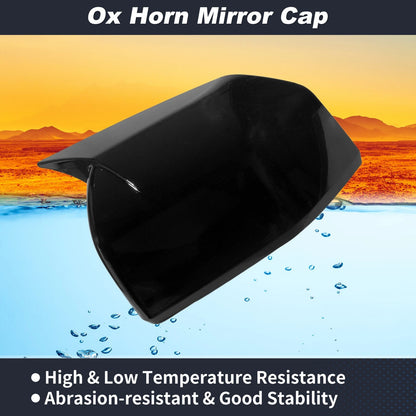 2X Rearview Mirror Cover Caps for Ford F150 (2015–2020)