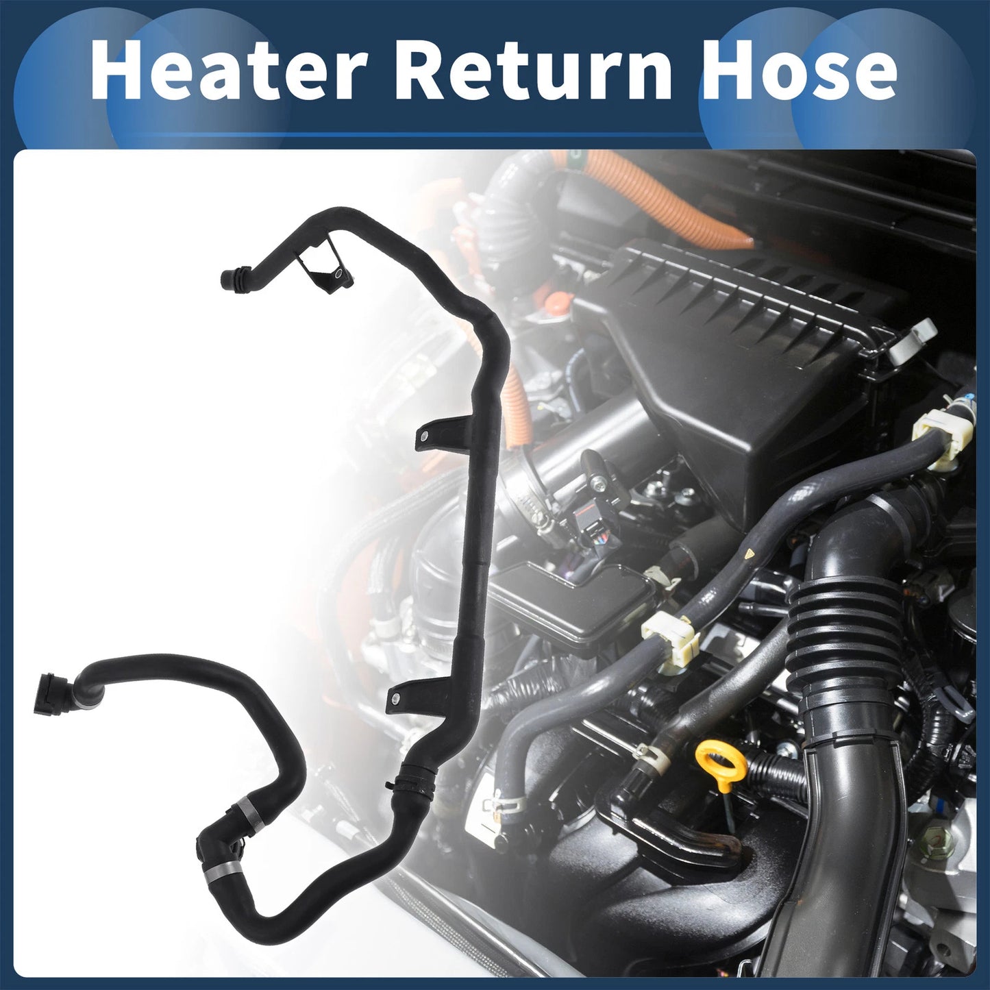 Radiator Hose for BMW 135i 335i 3.0L (2007–2010) No. 17127548229