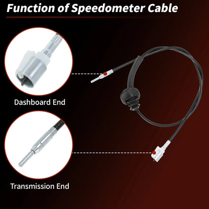 Speedometer Cable No. 78410-SH3-A02 for Honda CRX Civic DX (1988–1992)