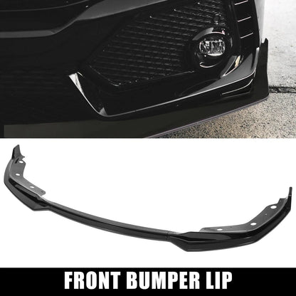 Glossy Black Bumper Lip Splitter Set for BMW 3 Series G28 (2019 - 2021)