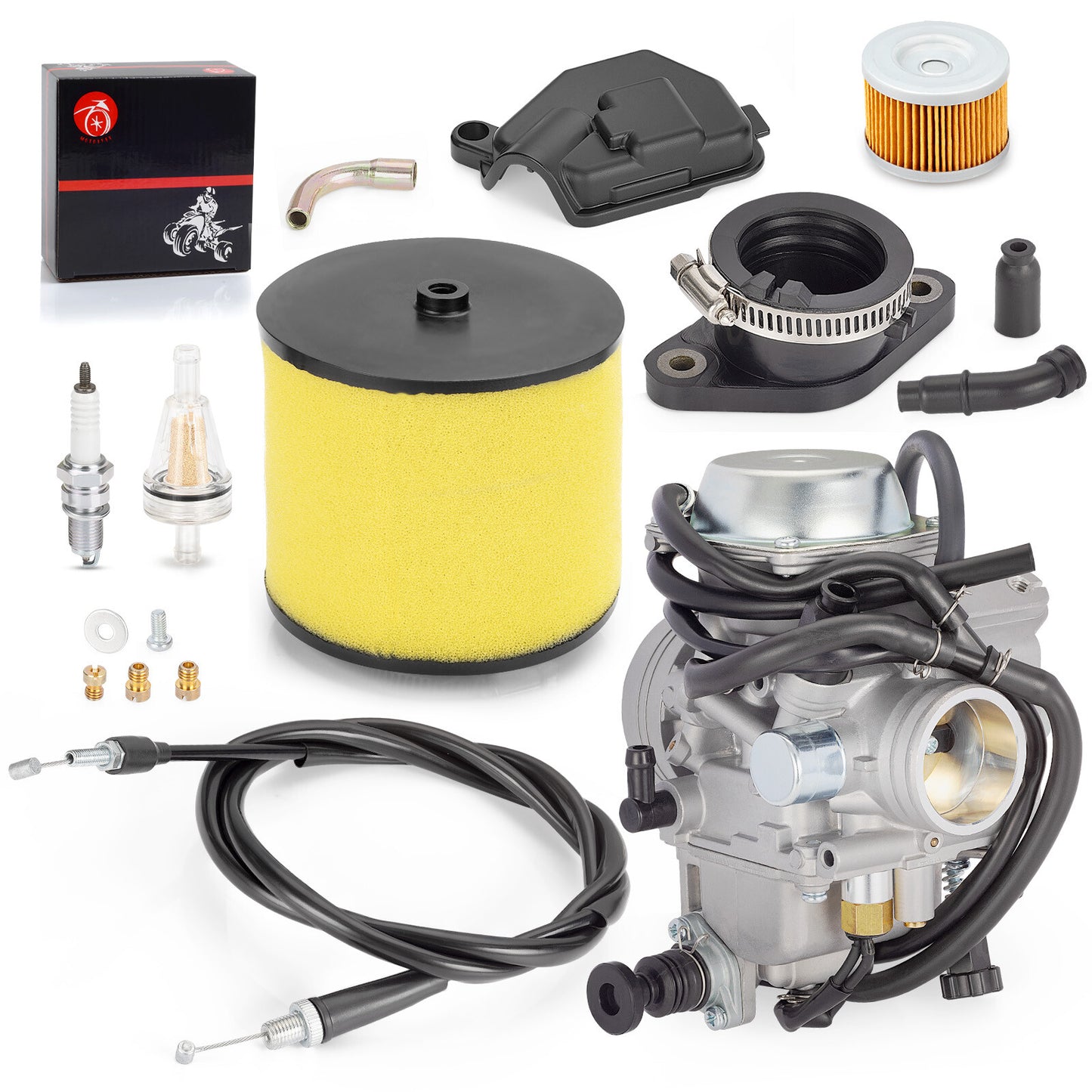 Carburetor with Intake Manifold for Honda Foreman TRX450 (1998–2004)