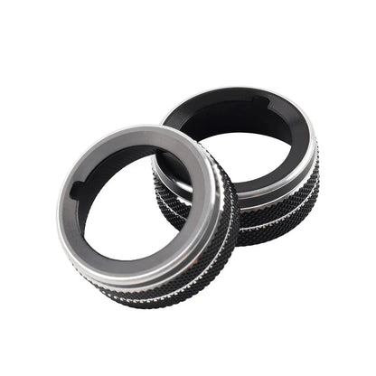 Blk Side Air Outlet Vent Knob Trim for Subaru BRZ, Toyota GR86 (2022-2023)