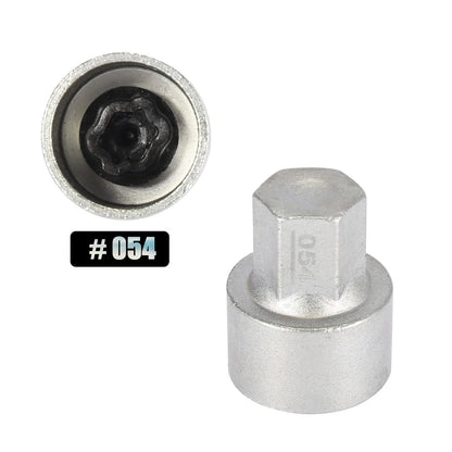 Wheel Lock Lug Nut Anti Theft Lug Nut Screw Removal Key for BMW 3/5/7 Series