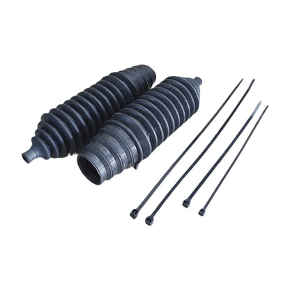 Set of 2 Power Steering Rack End Boots Universal Multi Fit Rubber