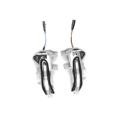 Clear LED Side Wing Mirror Turn Signal Lights for Toyota Land Cruiser J300