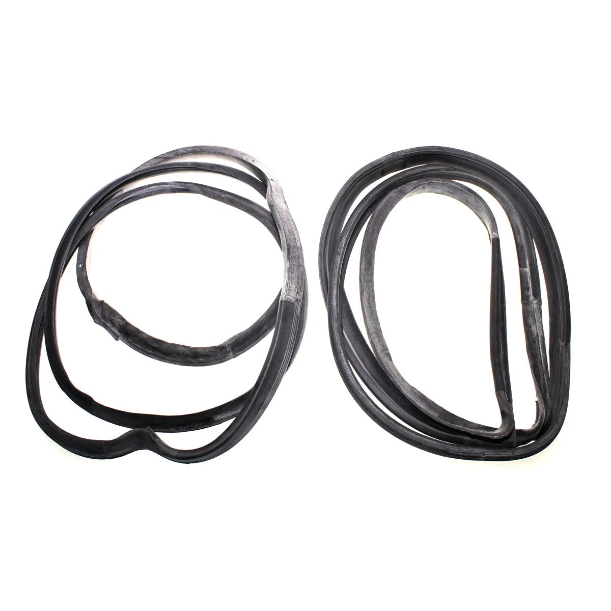 Set of 4 Rear Door Weatherstrips for Mercedes Benz W116 (1973–1980)