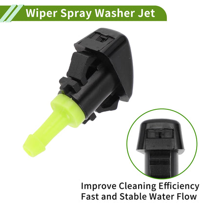 Windshield Washer Nozzle with Hose Connector for Chrysler (No. 4805742AB)