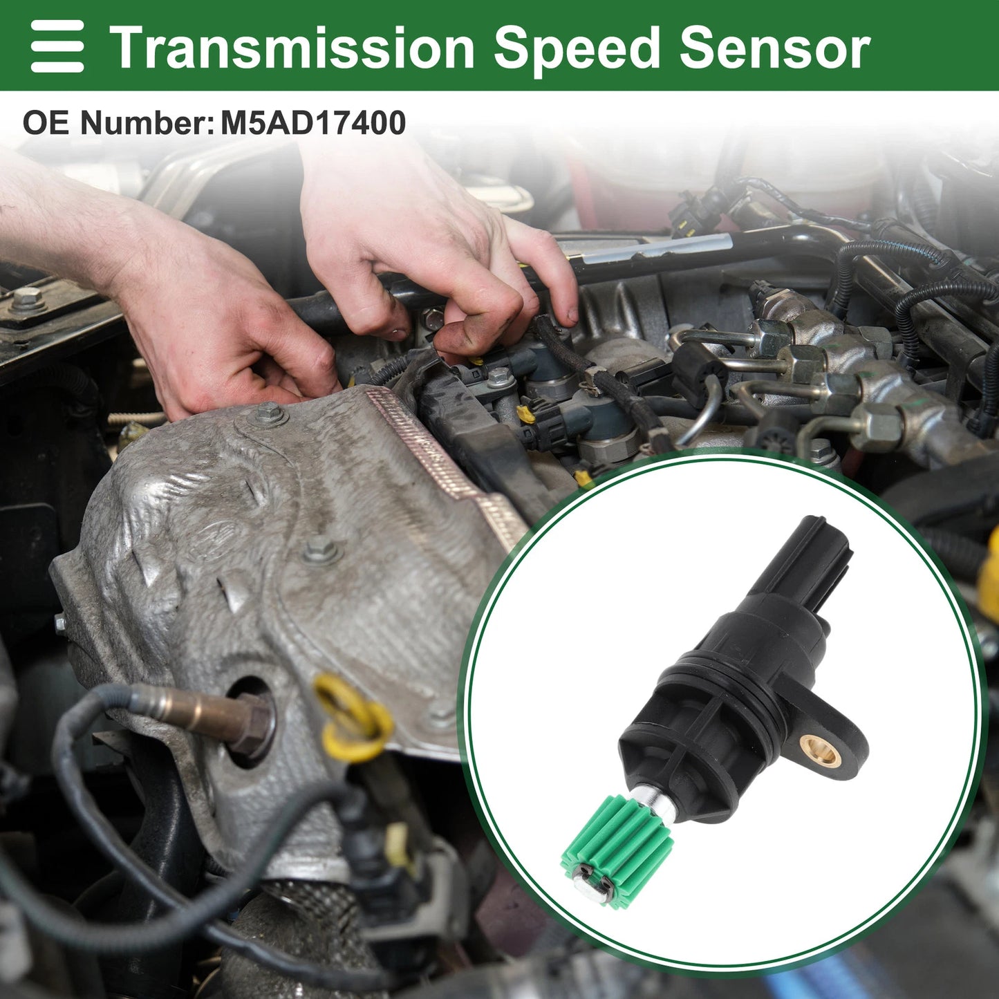Transmission Speed Sensor No.M5AD17400 for Mazda 6 CX-5 (2013–2018)