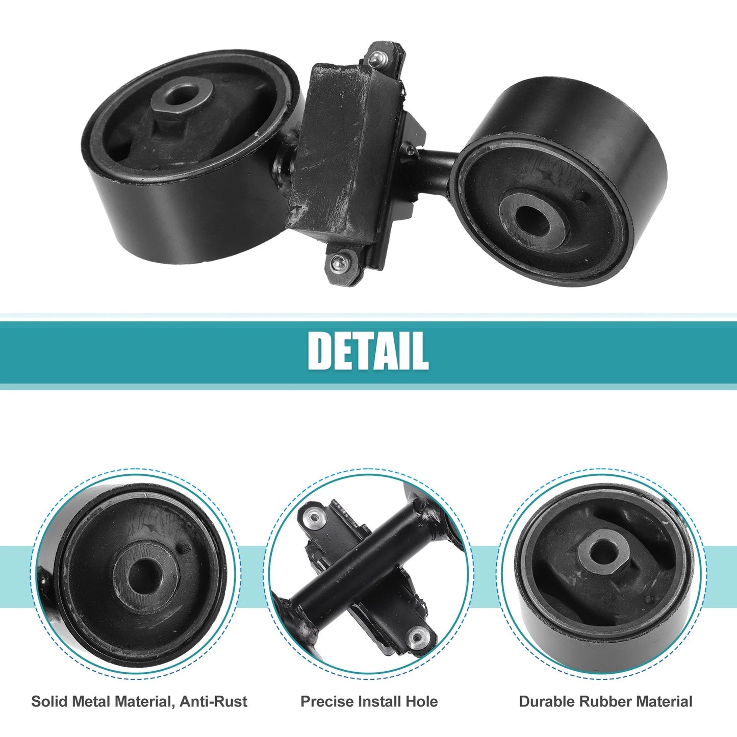 1 Pcs Engine Motor Mount for Toyota Camry 2.4L (2002–2006) No. 123630H050