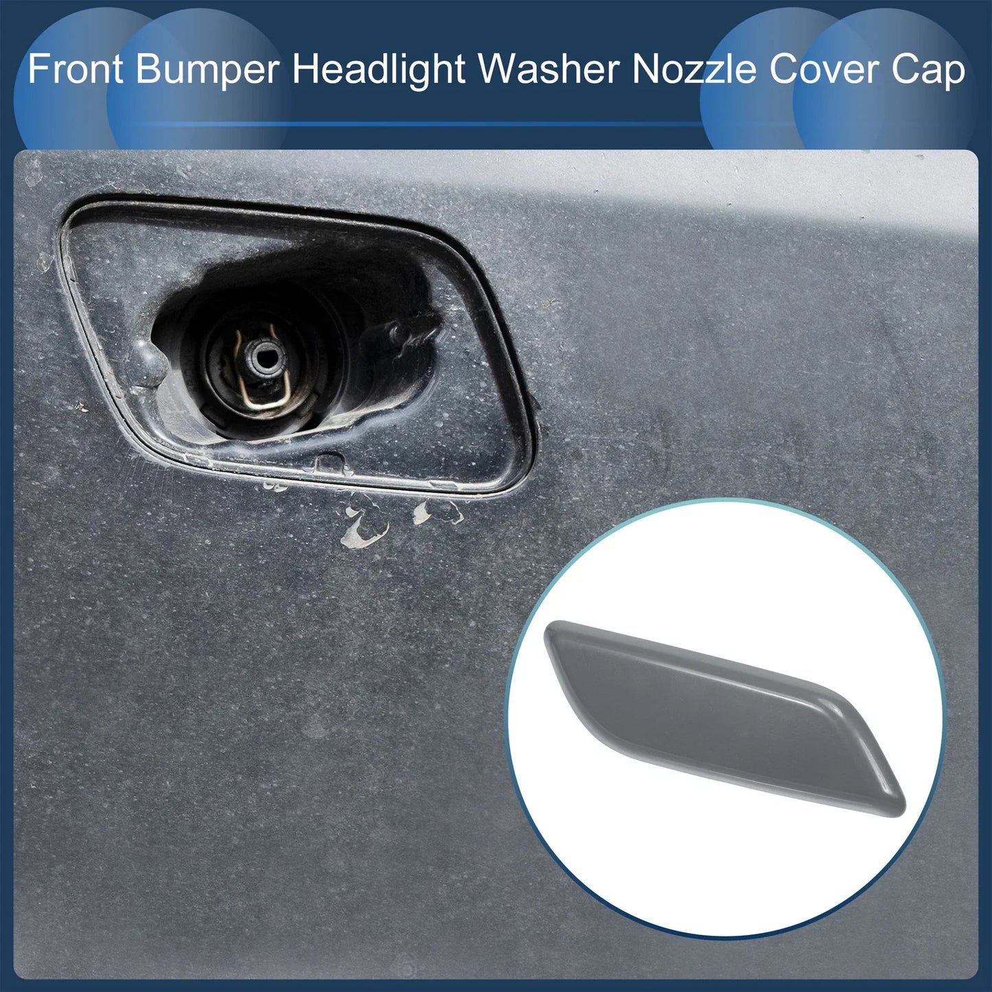 Front Right Washer Nozzle Cover for Honda Accord VIII 2011-2013 (1 x)