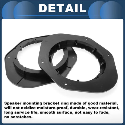 Set of 4 Speaker Spacer Rings for Toyota 6x9" to 6.5"
