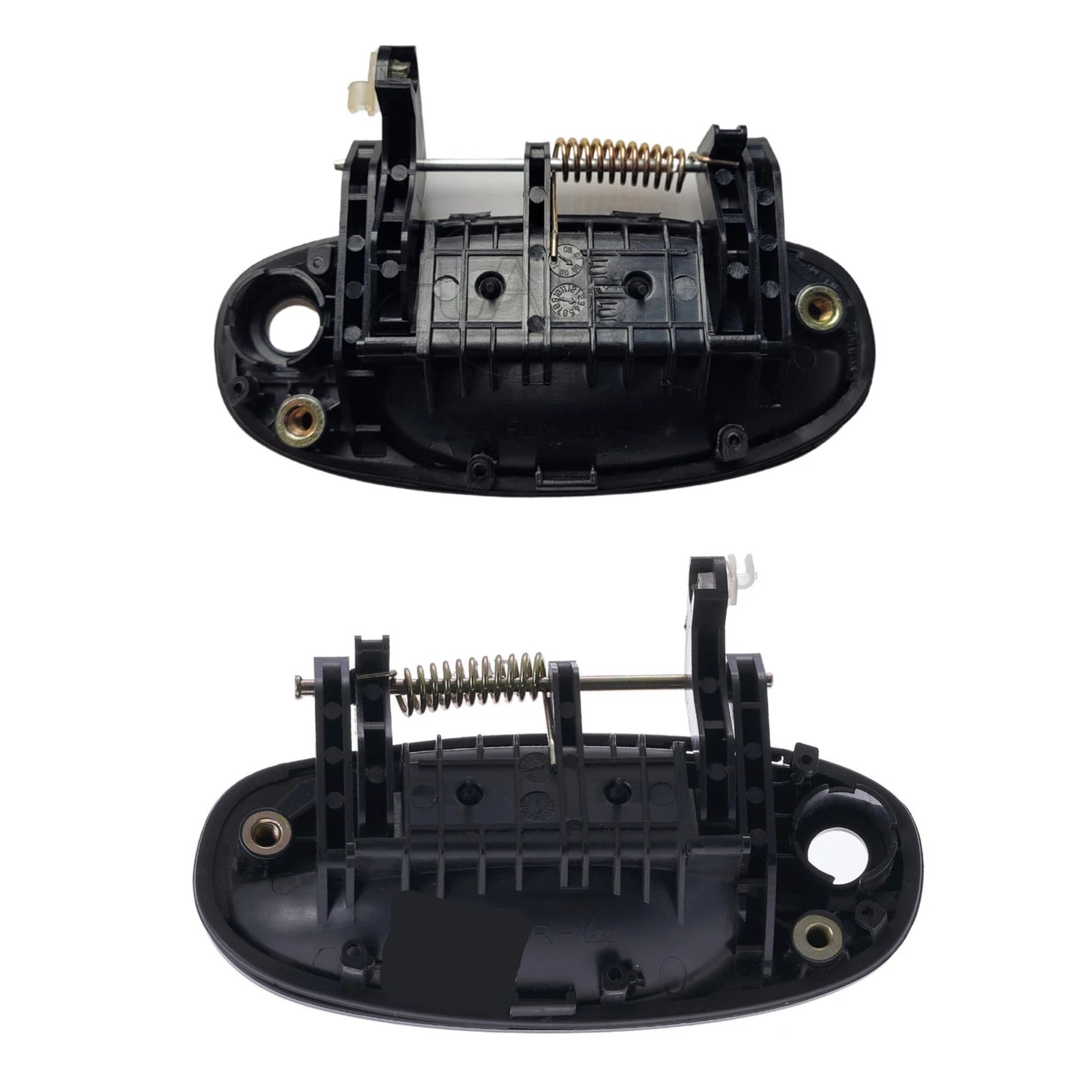 2pc Set Outer Door Handle Black for Holden Barina TK (2005–2011)