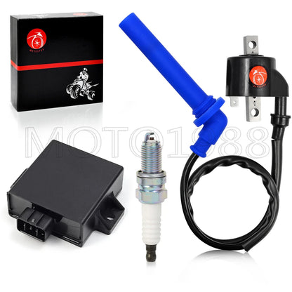 2 x Ignition Coil Spark Plug CDI for Polaris Predator 500 (2003–2004)