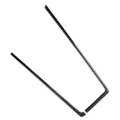 Black Interior Gear Shift Side Frame Trim for Volkswagen Golf MK8 (2021-2023)