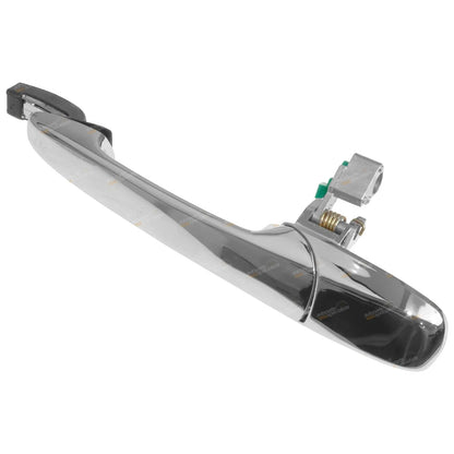 LH Rear Outer Chrome Door Handle for Mazda BT-50 B3000 (2006 - 2010)