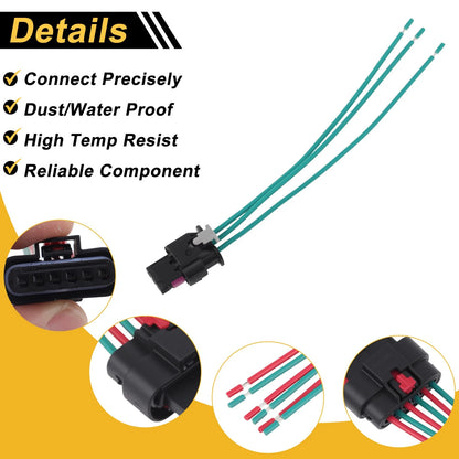 6 Pin Connector Plug for Jeep Grand Cherokee (2011–2013) No. 68148107AA