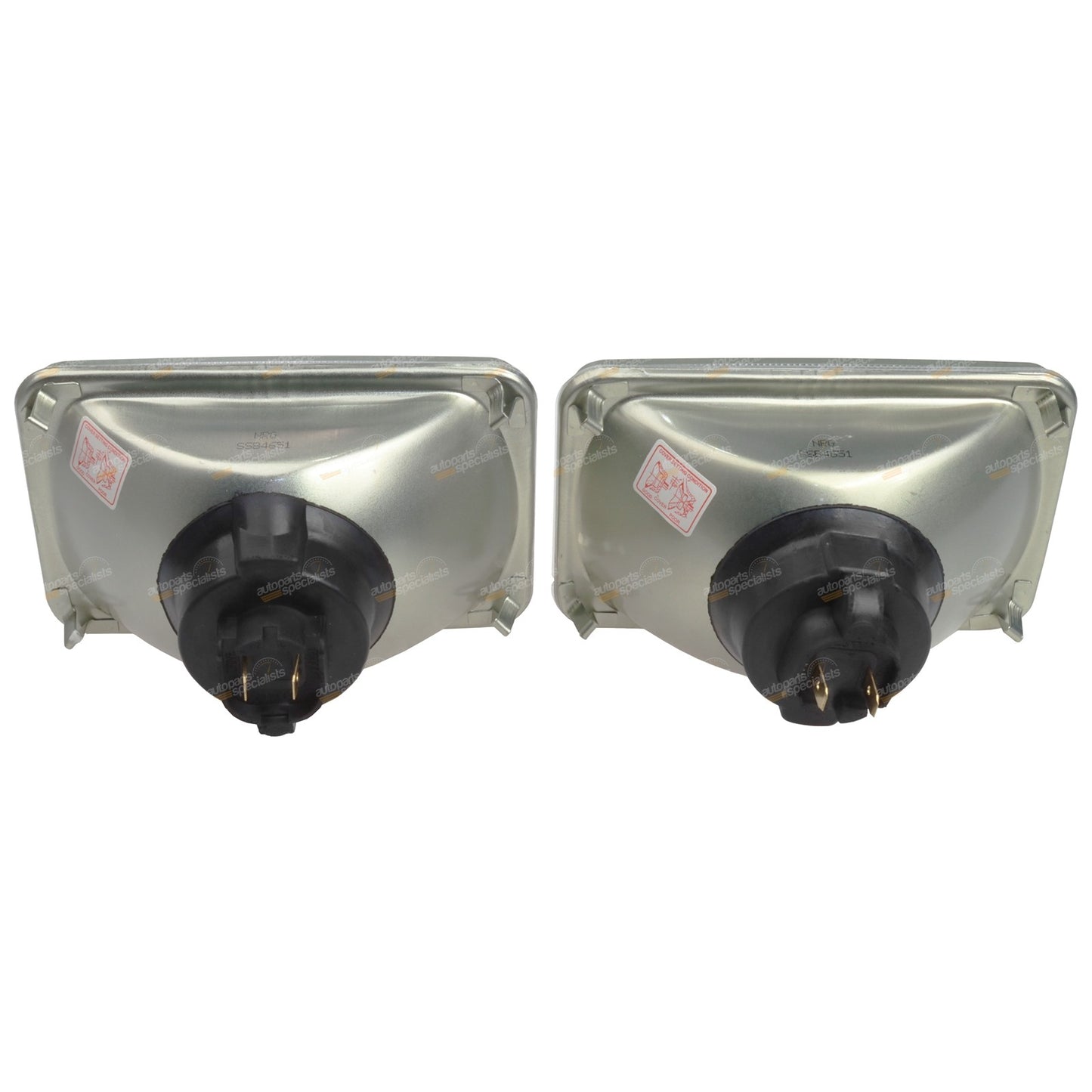 H1 55W Halogen Inner High Beam Kit for Toyota Landcruiser 60 Series (1980–1990)