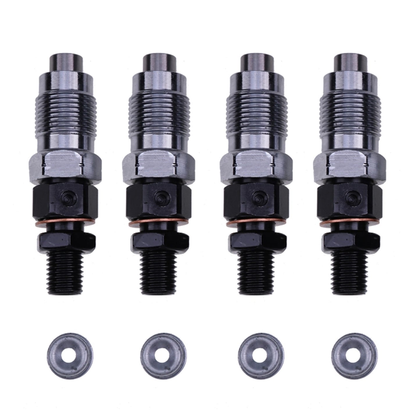 Set of 4 Fuel Injectors for Kubota L5740 L5040 L5240 (V2203 V2403)