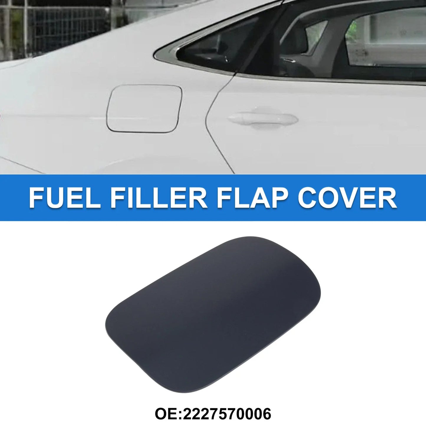 Fuel Tank Door Cap for Mercedes-Benz W222 Gas Tank Flap (2014-2020)
