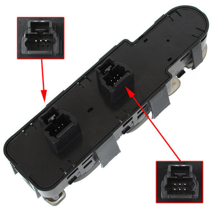 Window & Wing Mirror Control Switch for Peugeot 807 (2002–2008)