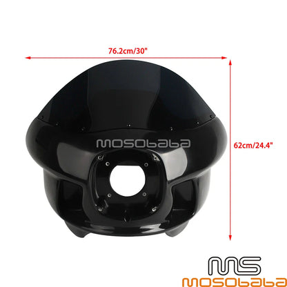 Upper Fairing Kit for Harley Dyna Street Bob FXDBI FXDB Low Rider FXDLS (2006-2017)