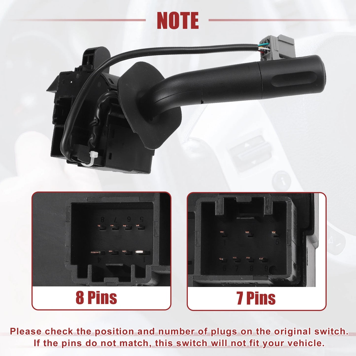 Turn Signal Switch for Ford F-150 (2005) No. 6L3Z13K359AA
