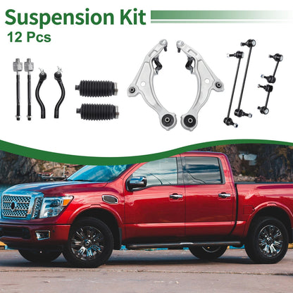 12pcs Front Suspension Control Arm Kit for Nissan Maxima (No. ES800357/K750282)