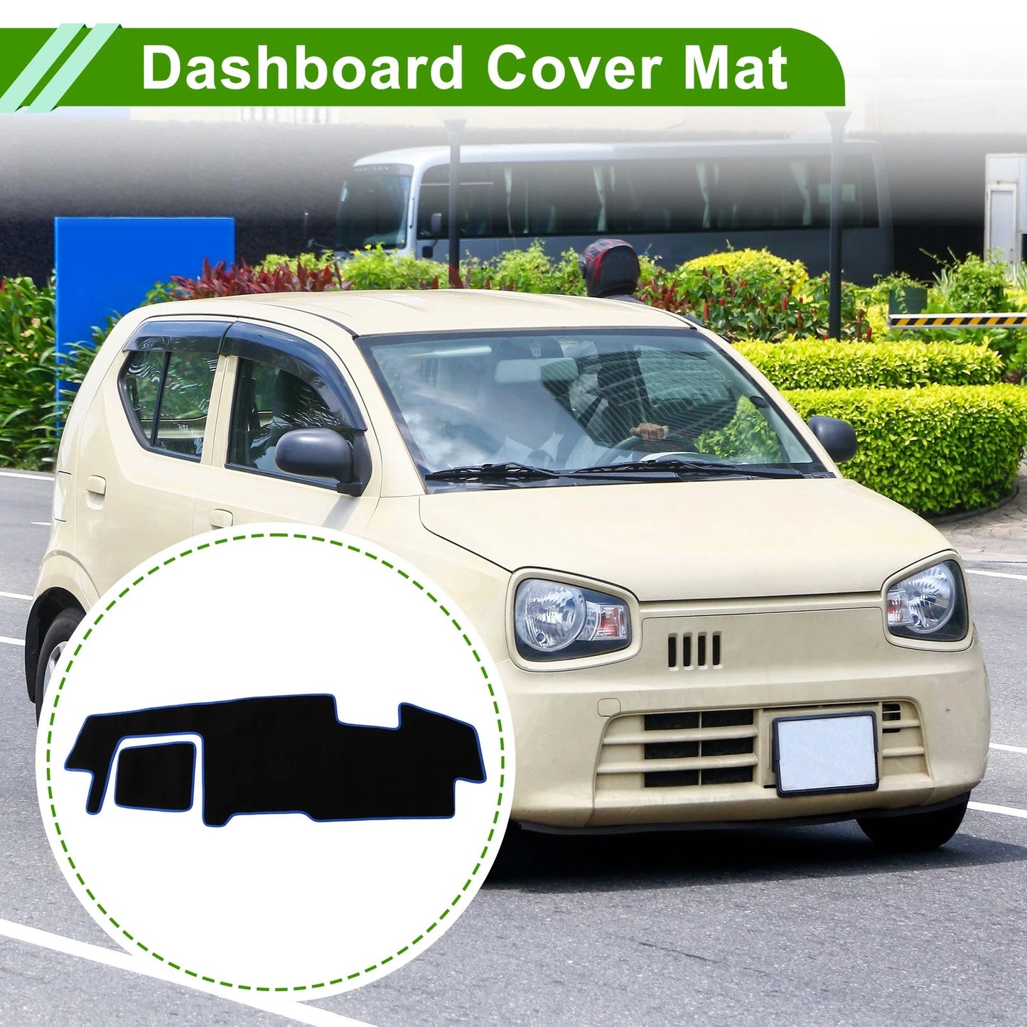 Dashboard Cover for Suzuki Spacia Gear MK53S (2017–Current) Black Blue