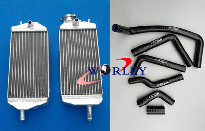 Aluminum Radiator & Hose for Gas Gas MX/SM/EC 125/200/250/300 (2007-2013)