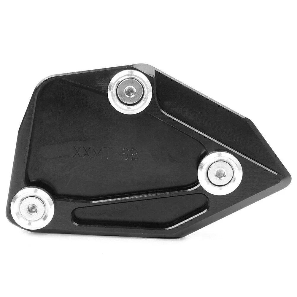 Kickstand Side Stand Extension Pad for BMW C650 GT (2012-2016) BLACK