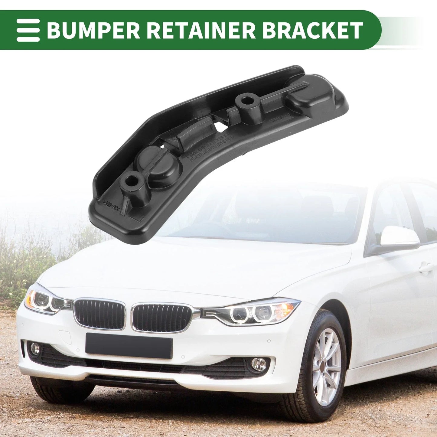 1pc Left Front Bumper Retainer Bracket for BMW X1 (2016-2022)