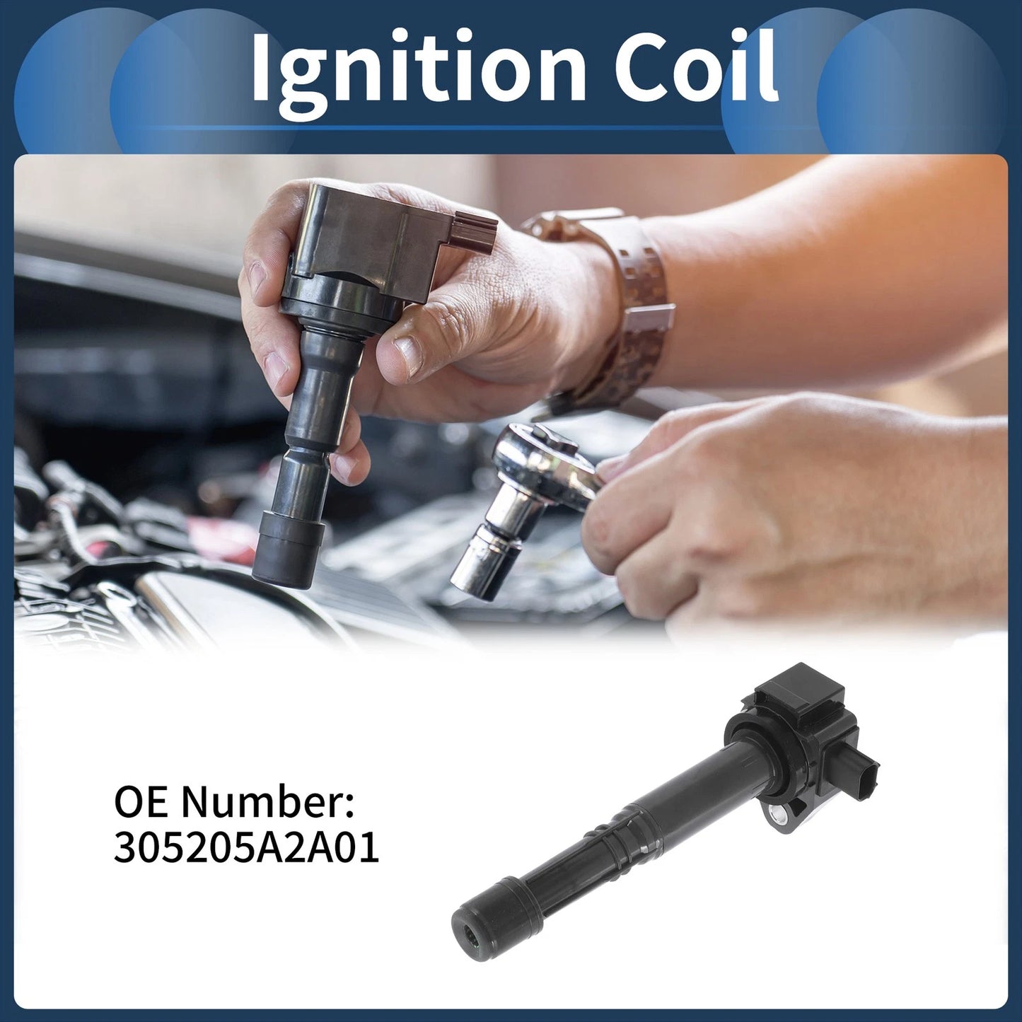Ignition Coil Pack No. 305205A2A01 for Acura TLX (2015–2017)