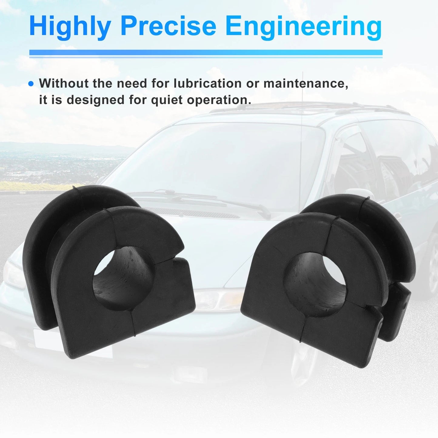 Stabilizer Sway Bar Bushing Kit No.K200334 for Chevrolet Equinox (2010–2017)