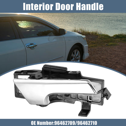 Interior Door Handle Set of 2 for Chevrolet Aveo (2004–2011) Black