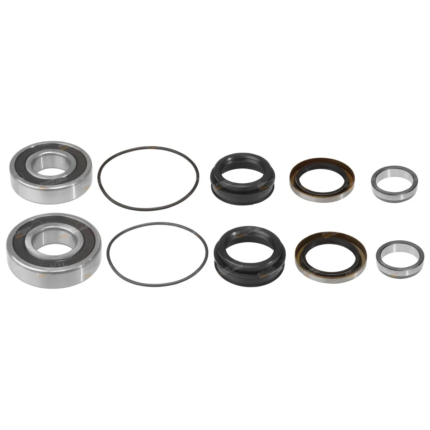 2 x Rear Wheel Bearing Kits + Grease for Toyota Hiace RH16 RH42 (1972–1982)