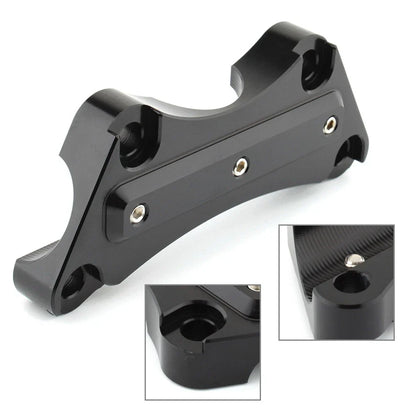 25mm Handlebar Risers for Harley Touring Models (1997-2019) Black